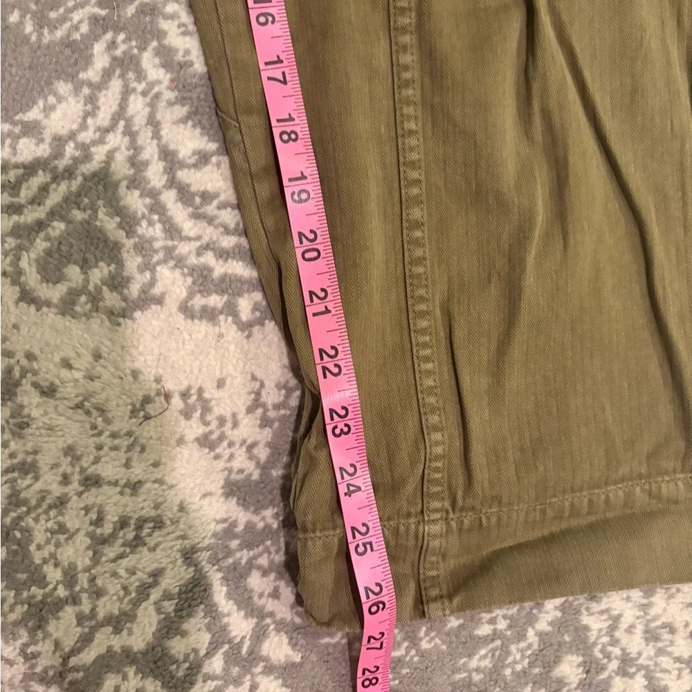 Free People Tahiti Cargo Trousers in Dried Herb (olive green) - Picture 7 of 12